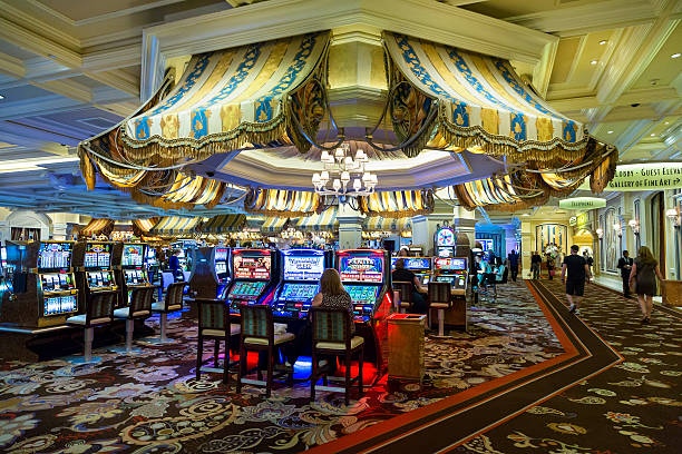 Diamond Empire slot game reels with gem symbols and payline layout
